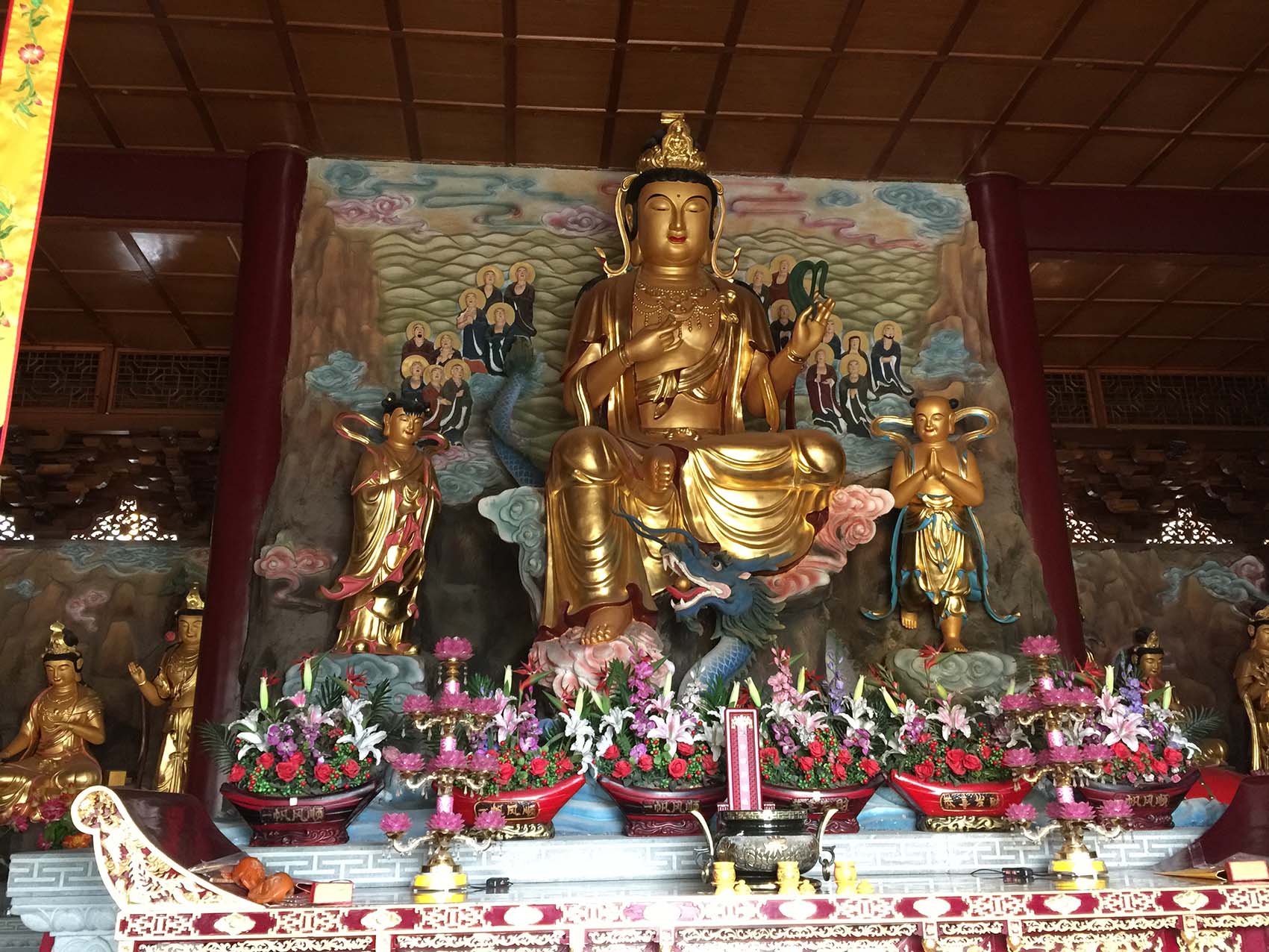 Imágenes budistas del templo