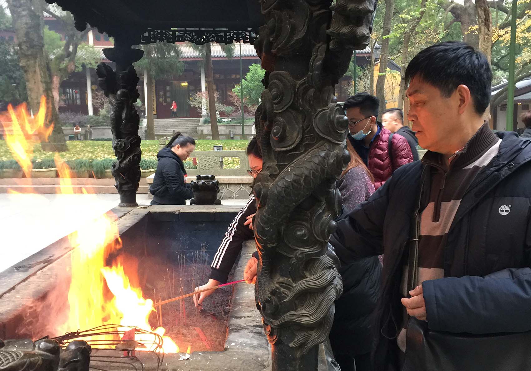 En ningún momento pudimos sacar una foto sin otros turistas en el fondo